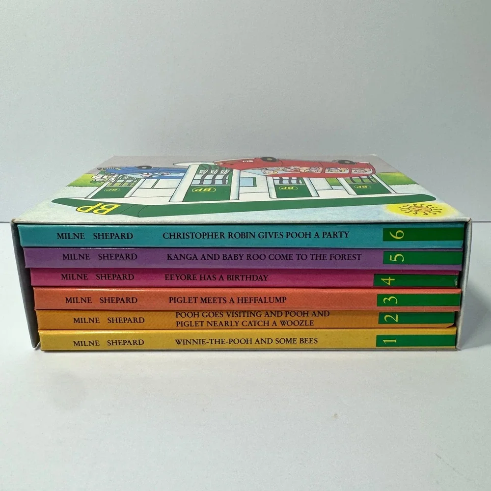 Winnie the Pooh 6 Book Box Set A.A. Milne BP Special Edition Dutton Hardcover
